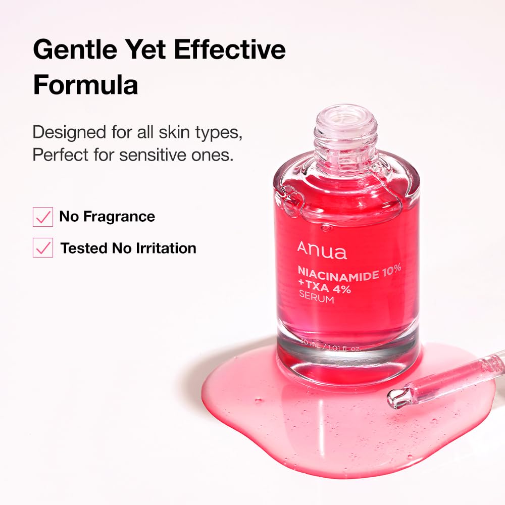 Lingtoolator Spot Correcting Serum / 10% Niacinamide+ 4% Tranexamic Acid, for Post-Acne Marks, Acne Scars, Hyperpigmentation and Even Skin Tone, Fragrance-Free (30ml /1.01 fl.oz.)