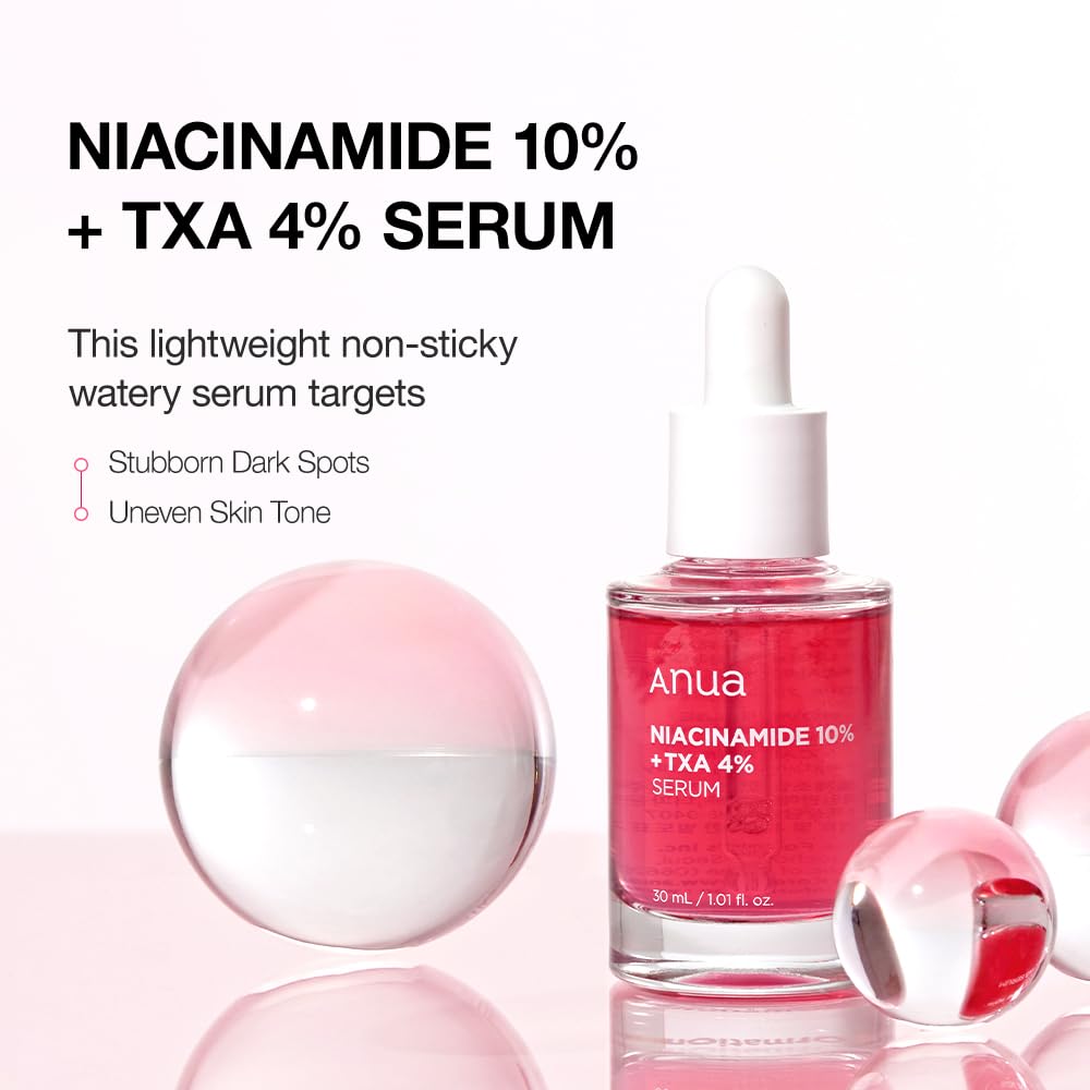 Lingtoolator Spot Correcting Serum / 10% Niacinamide+ 4% Tranexamic Acid, for Post-Acne Marks, Acne Scars, Hyperpigmentation and Even Skin Tone, Fragrance-Free (30ml /1.01 fl.oz.)