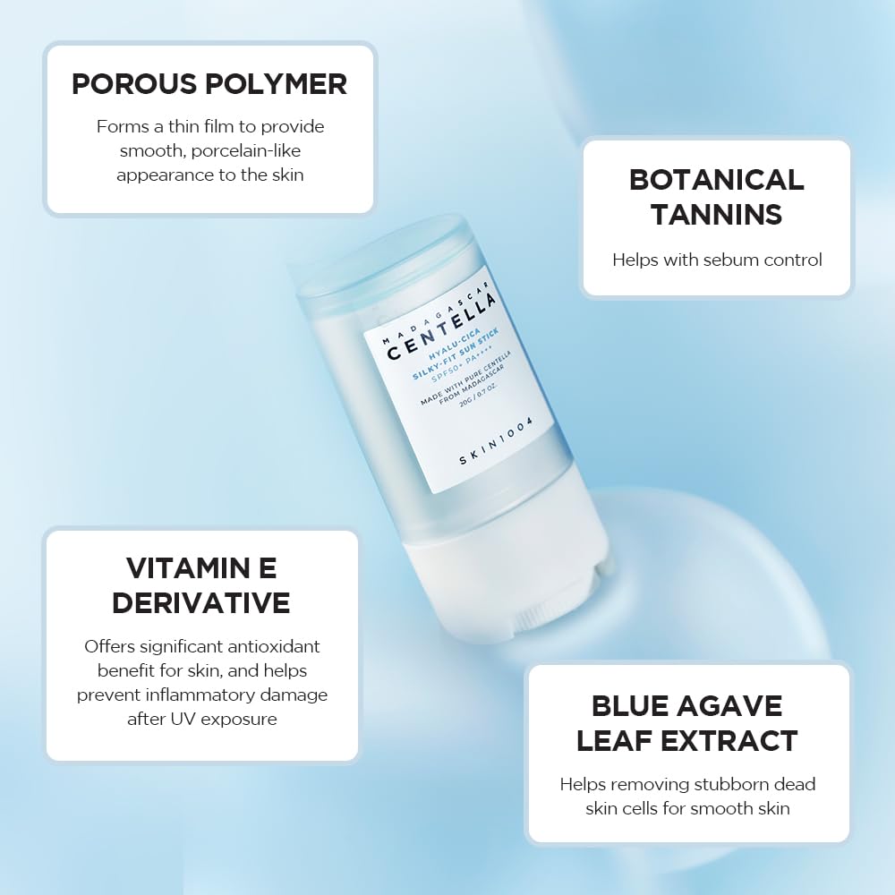 SKIN1004 Madagascar Centella Hyalu-Cica Silky-Fit Sun Stick 20gF