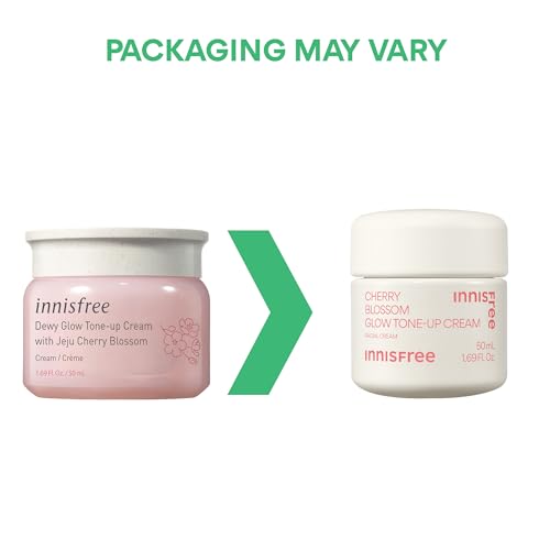 innisfree Cherry Blossom Dewy Glow Tone Up Cream Face Moisturizer