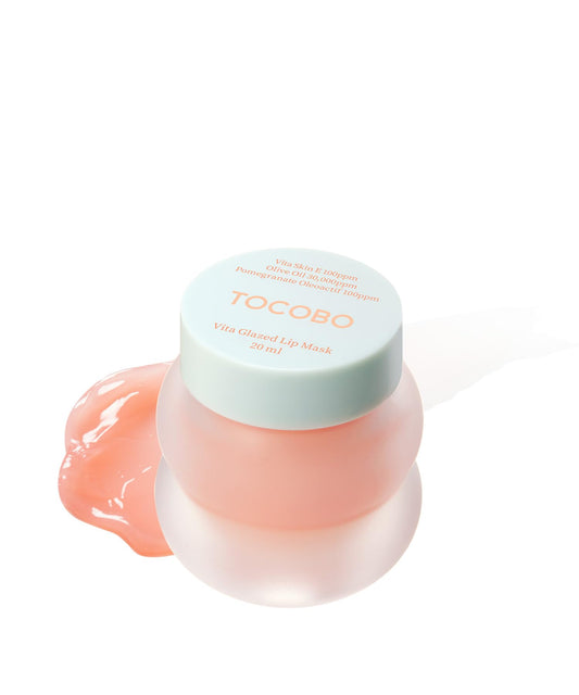 TOCOBO [TOCOBO] Vita Glazed Lip Mask 20ml Cuidado De Labios Nocturno Super Hidratante, Textura Estaltada y Facil De Lavar