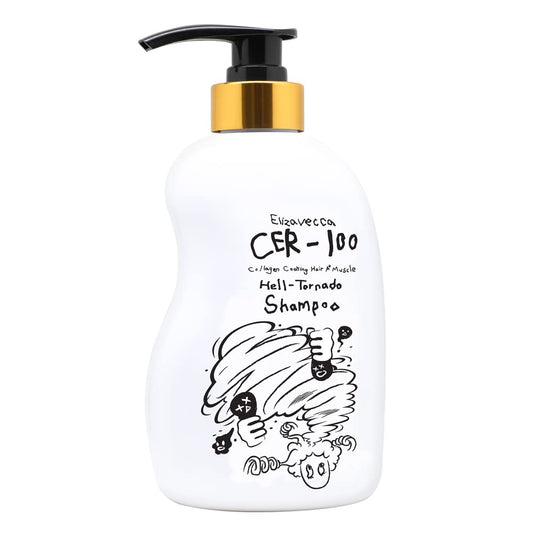 Elizavecca, Champú para tornado muscular y capilar con recubrimiento de colágeno CER-100, 500 ml