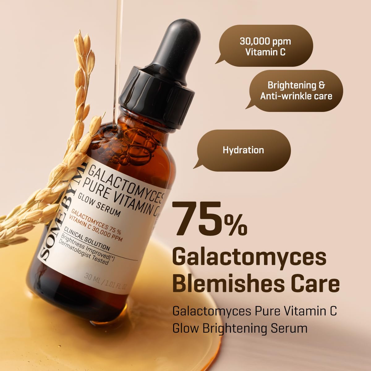 Somebymi Galactomyces Pure Vitamin C Glow Serum 30 ml