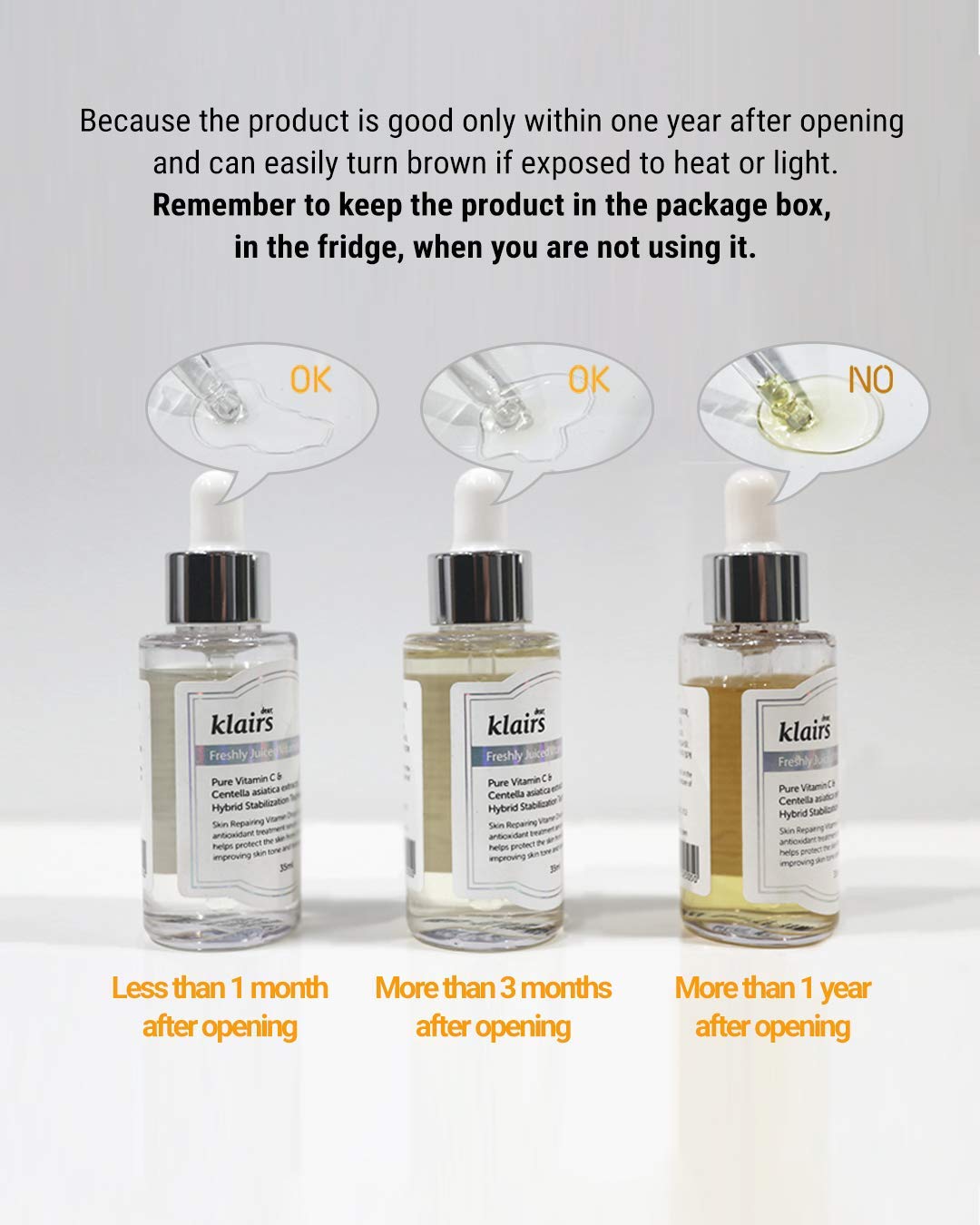 KLAIRS Freshly Juiced Vitamin C Drop Serum 35 ml - 5% Pure Vitamin C