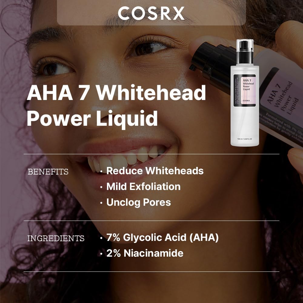 COSRX Líquido energético para puntos blancos AHA 7