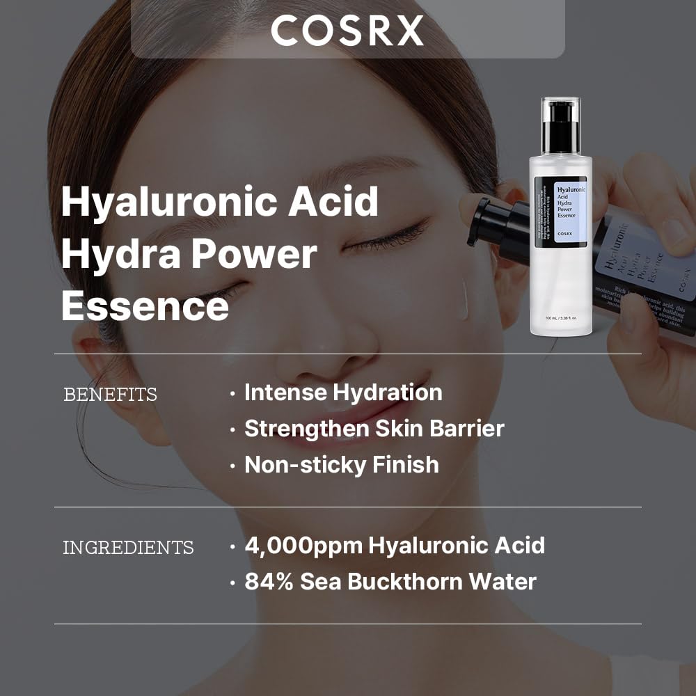 COSRX Hyaluronic Acid Hydra Power Essence, 100ml