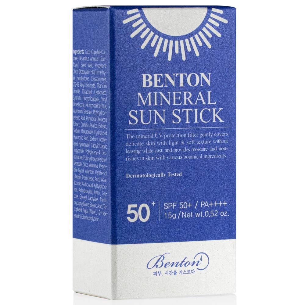 Benton Mineral Sun Stick SPF 50+ PA++++ Protector Solar en Barra