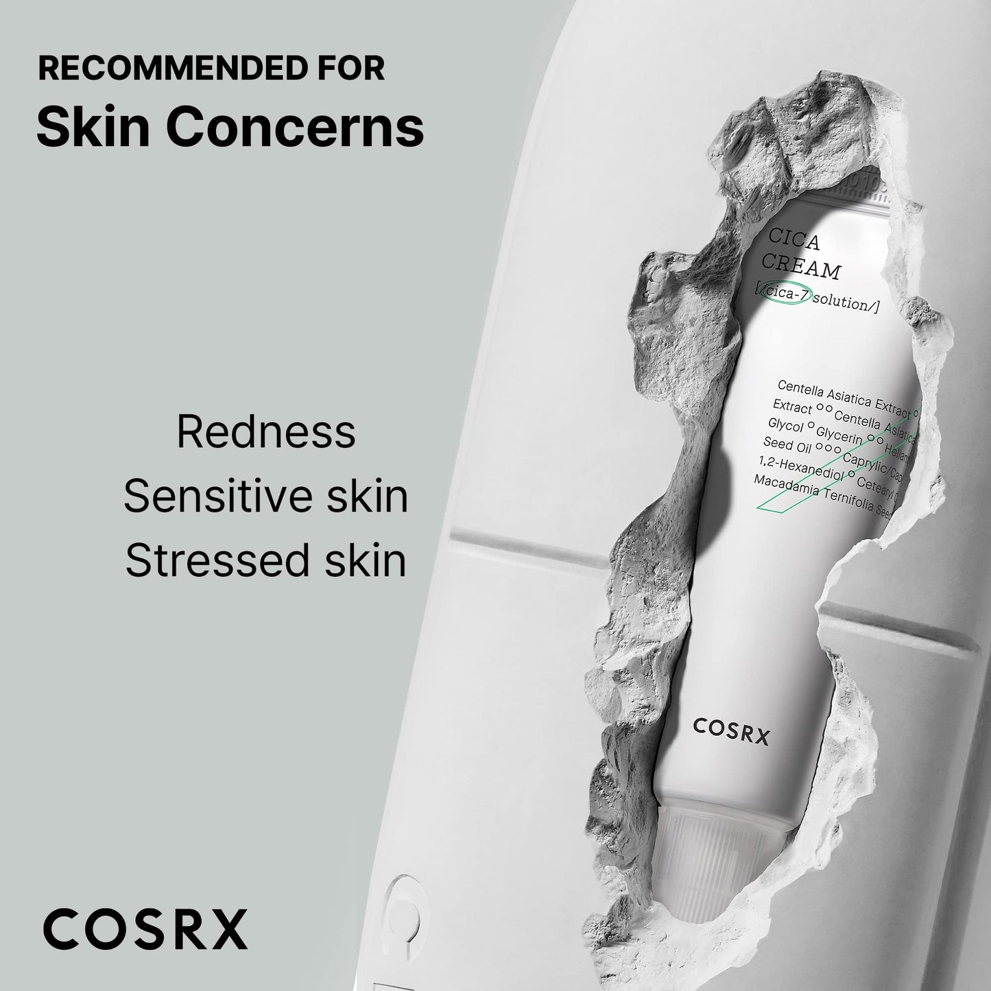 COSRX Pure Fit Cica Cream, 50ml / 1.69 fl.oz | Centella Moisturizer | Cruelty Free
