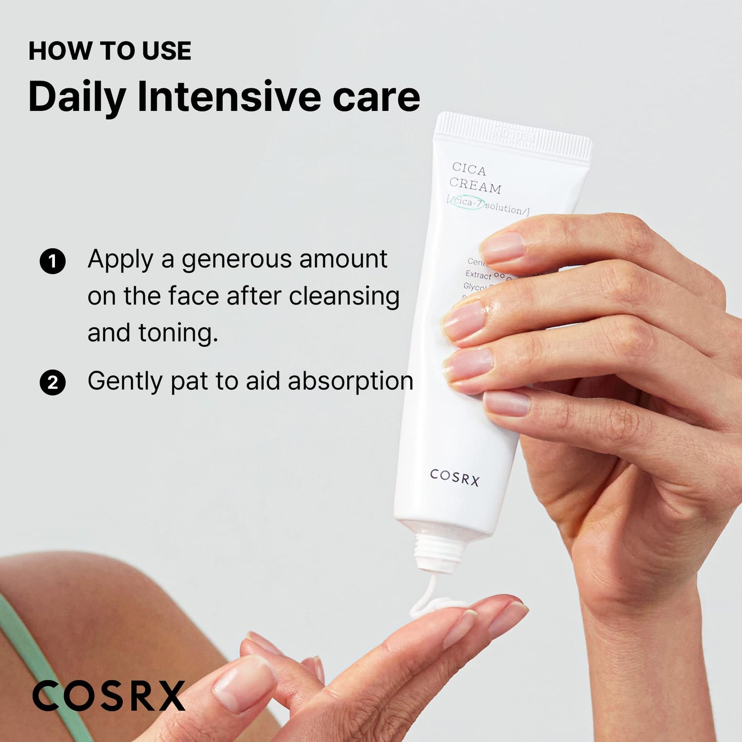 COSRX Pure Fit Cica Cream, 50ml / 1.69 fl.oz | Centella Moisturizer | Cruelty Free