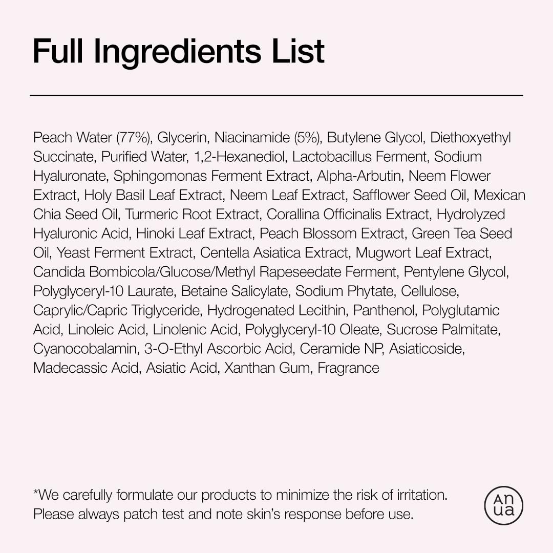 Anua Peach 70% Niacinamide Serum 30ml