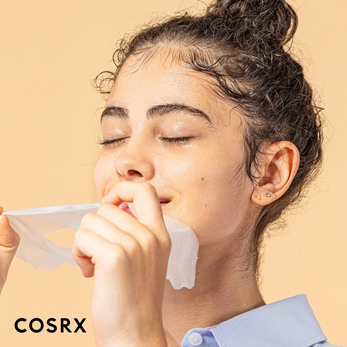 COSRX Máscara avanzada de caracol Mucin con hoja de alimentación de 10 hojas, 35.000 ppm de filtro de secreción de caracol | Cuidado de la piel coreana, hidratante, hidratante